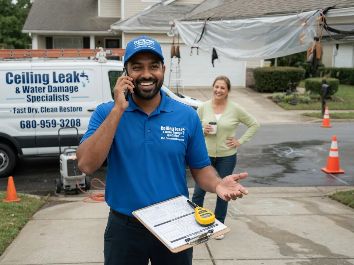 Ceiling Leak Cleanup Pittsford, VT FAQs